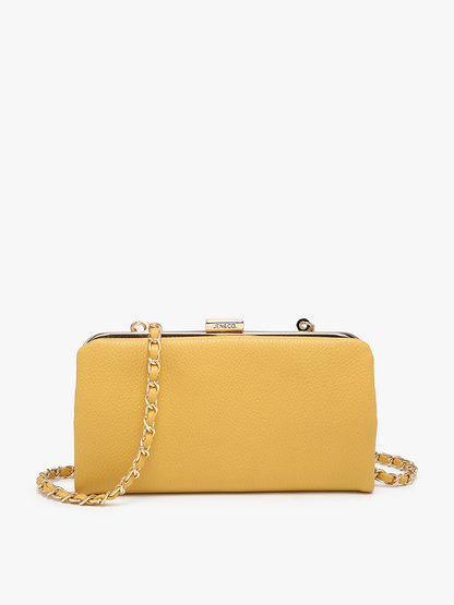 Sue Wallet Pouch Crossbody | WL2339 : Gold