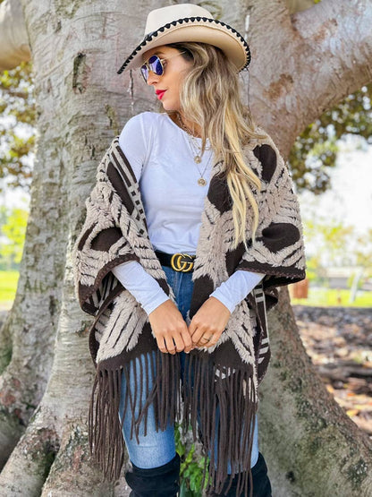 Pearl Fringe Cape