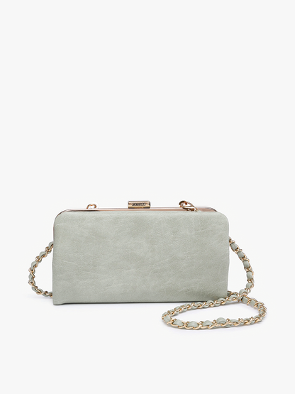 Sue Wallet Pouch Crossbody | WL2339 : Gold