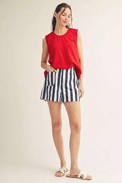 Sleeveless Summer Top