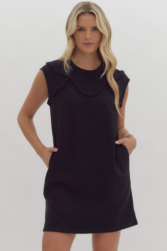 Around Town Black Dress - The Perfect Gift Shop & Boutique