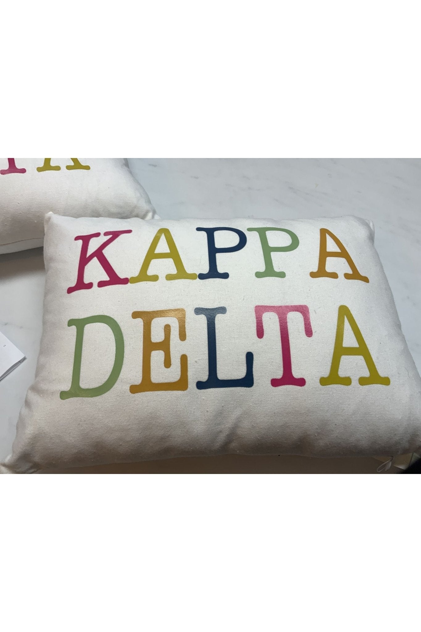 Aspen Lane Kappa Delta Pillow - The Perfect Gift Shop & Boutique