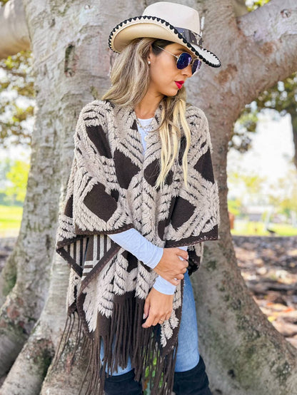 Pearl Fringe Cape