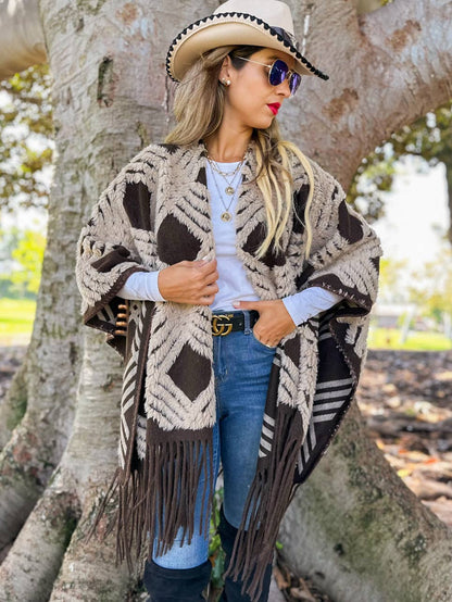Pearl Fringe Cape