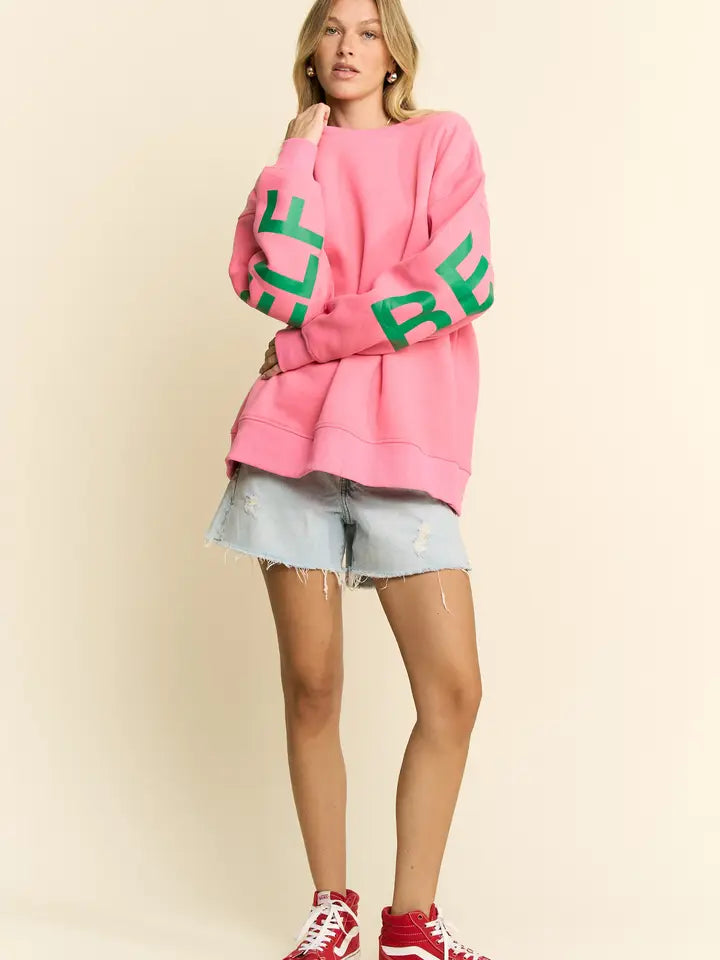 Tiffany Sweatshirt "Be Yourself"