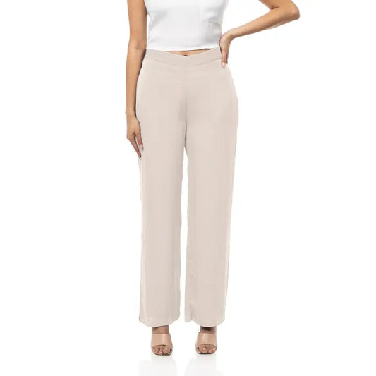 Rutched Waste Papyrus Satin Pants