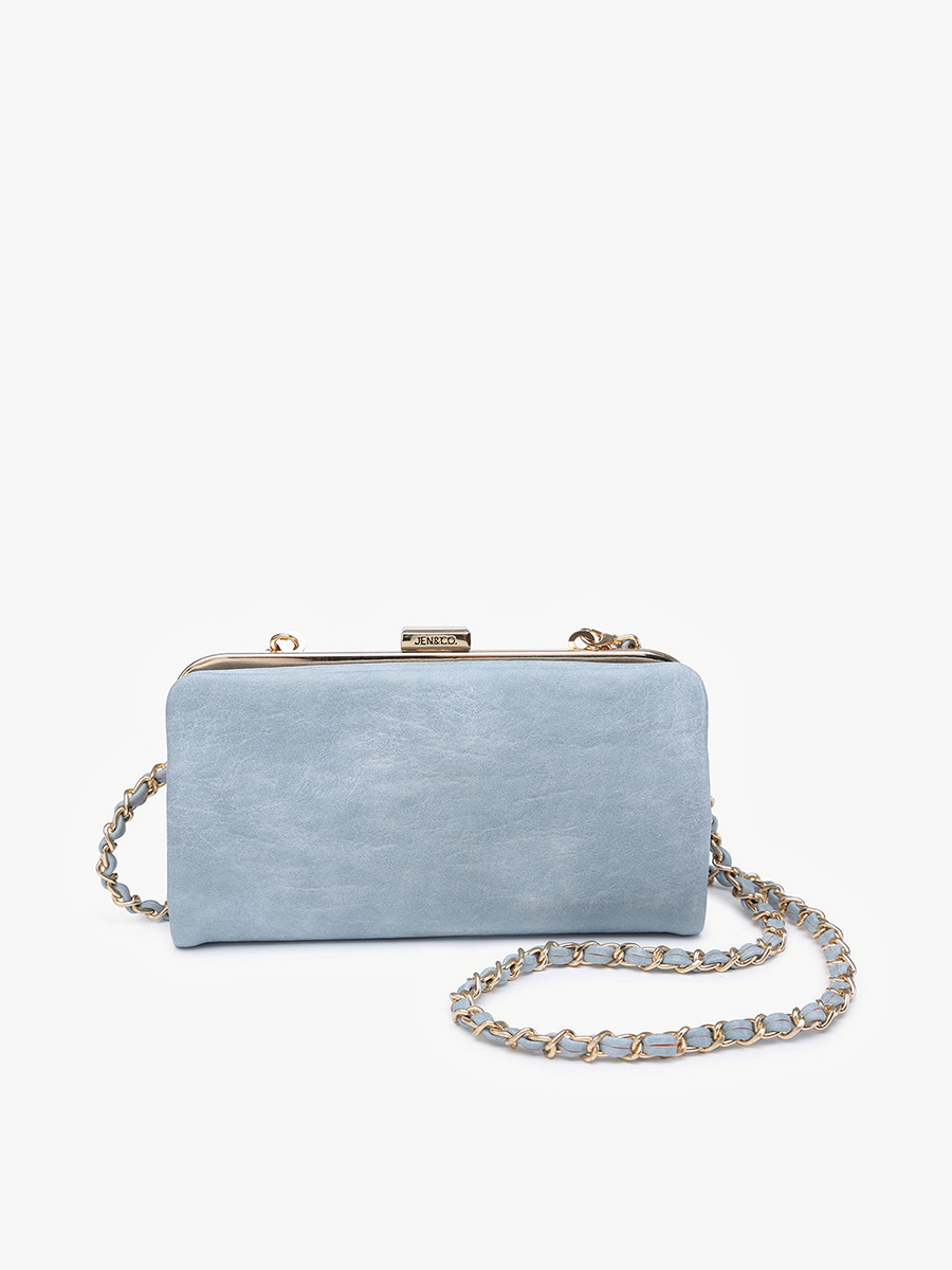 Sue Wallet Pouch Crossbody | WL2339 : Gold
