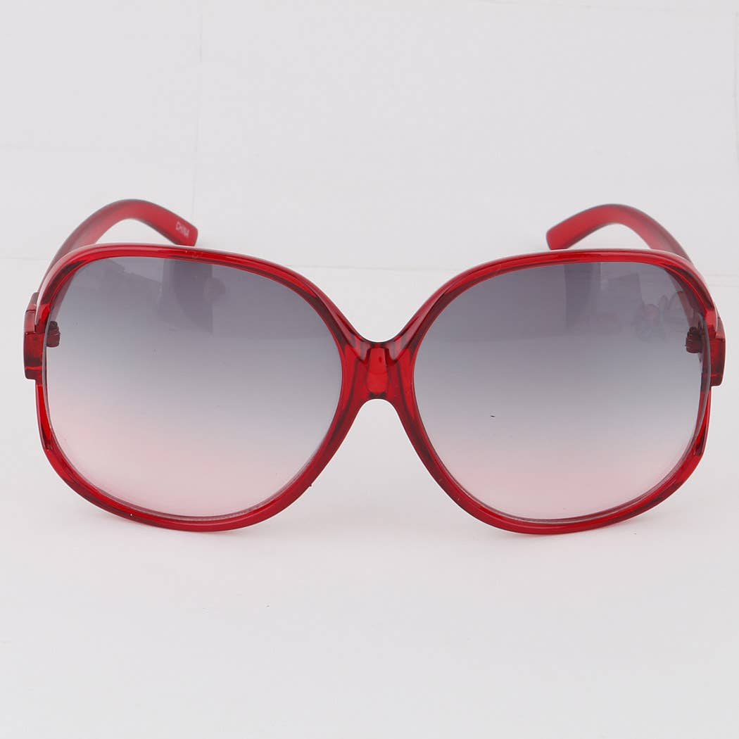 80007CRY Dver Sized Round Sunglasses: MIX