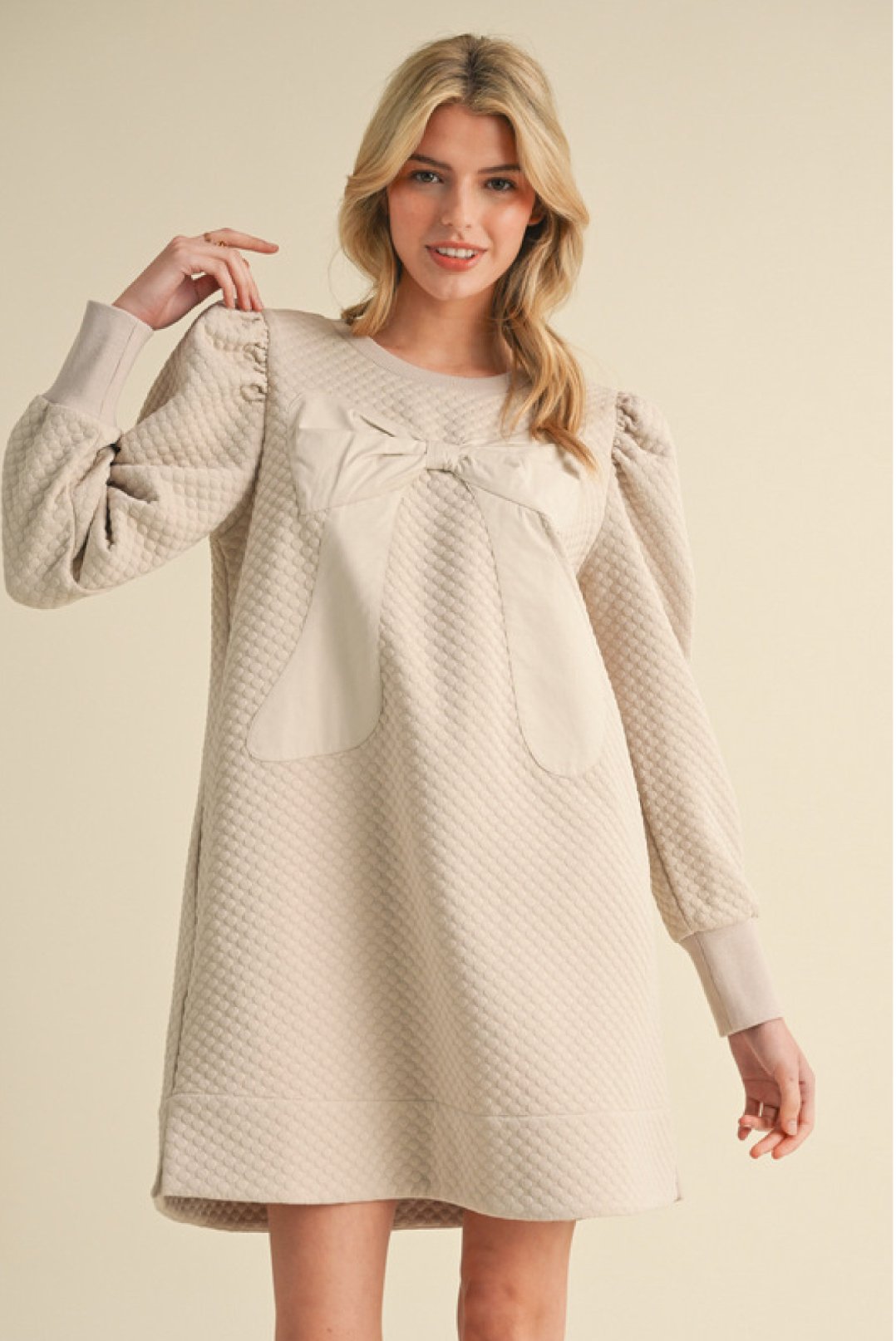 Bowlievable Dress Ivory - The Perfect Gift Shop & Boutique