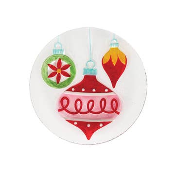 C & F Christmas Ornament Serving Platter - The Perfect Gift Shop & Boutique