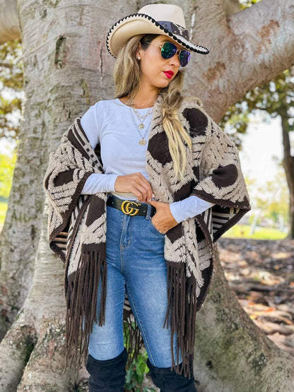 Pearl Fringe Cape