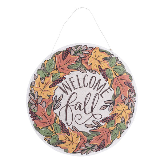 Candy Cane Wishes/Fall Leaves Holiday Burlee - The Perfect Gift Shop & Boutique