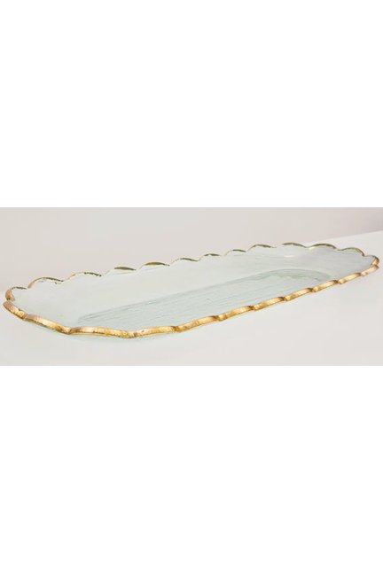 Chapelle Oval Glass Platter - The Perfect Gift Shop & Boutique