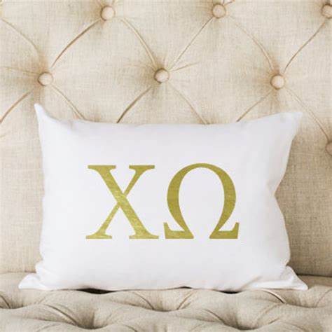 Chi Omega Pillow - The Perfect Gift Shop & Boutique