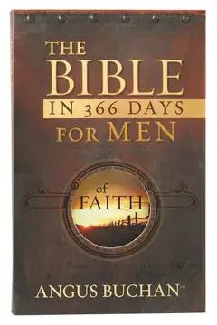 Christian Art Gifts - The Bible in 366 Days for Men Softcover Devotional - The Perfect Gift Shop & Boutique