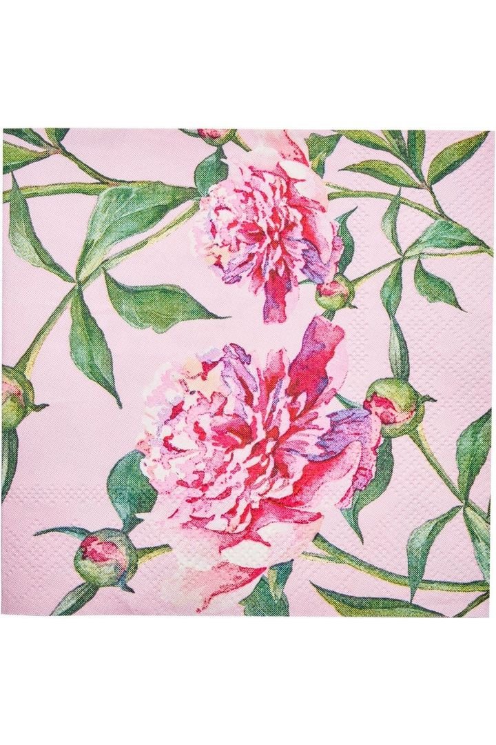 Cocktail Napkin Pink Peonies - 20 pk - The Perfect Gift Shop & Boutique