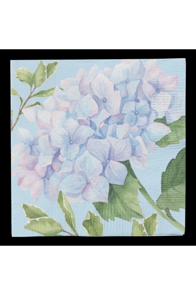 Cocktail Napkins Hydrangeas - 20pk - The Perfect Gift Shop & Boutique