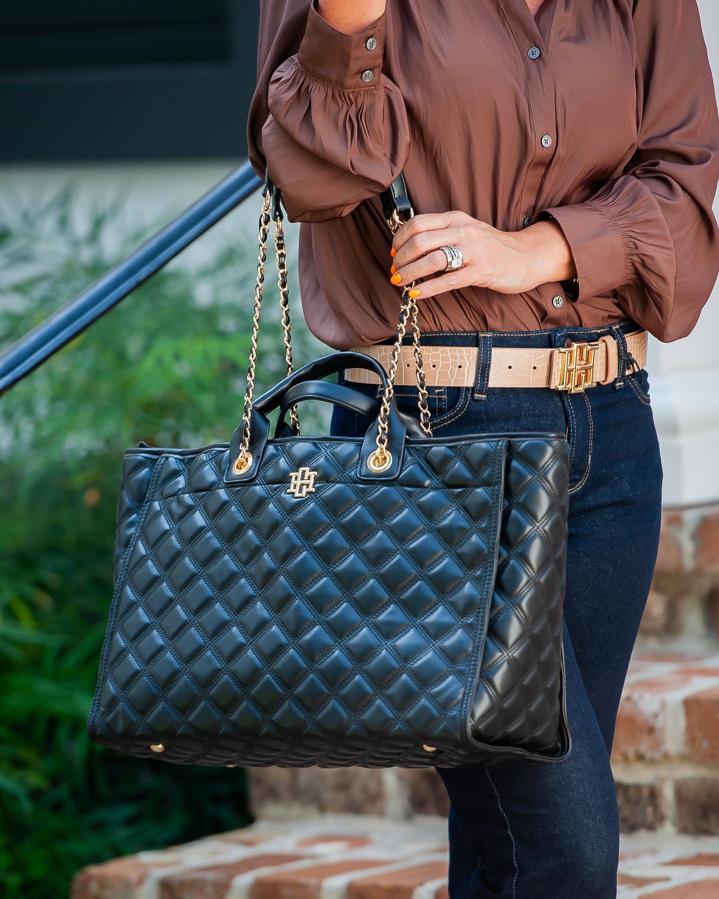 Melissa Tote Bag Black DQ: Default