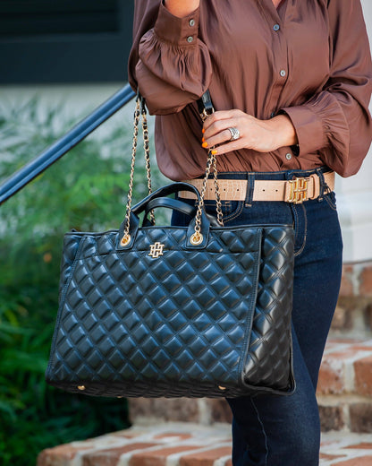 Melissa Tote Bag Black DQ: Default