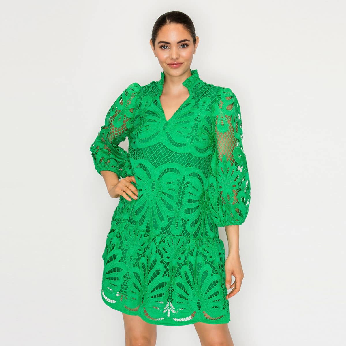Palm Royale Lace Dress