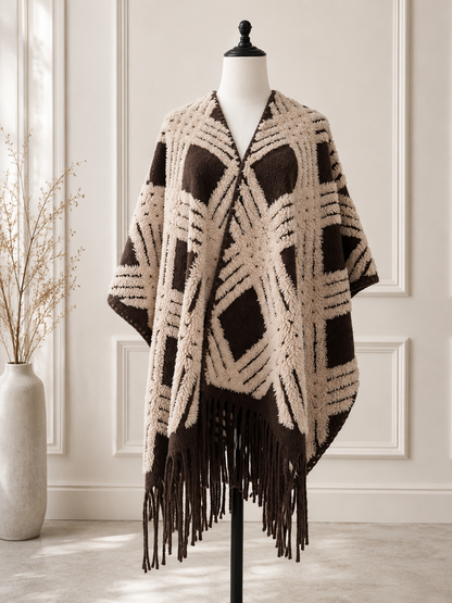 Pearl Fringe Cape