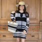 Bonnie Tote   Natural/Black   19x11.5x3.5