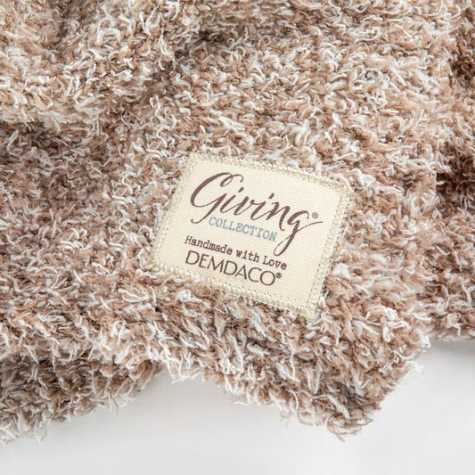 Demdaco giving blanket - light brown - The Perfect Gift Shop & Boutique