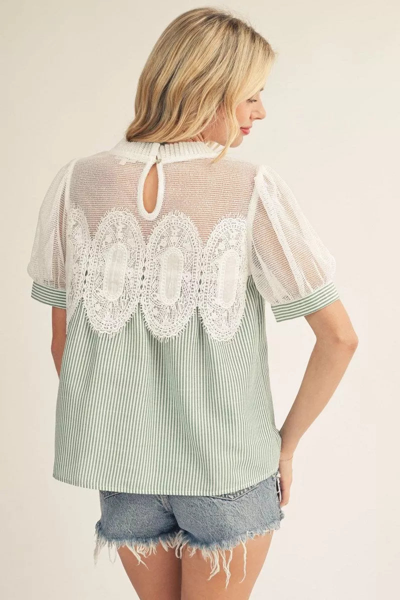 Mesh with Me Top