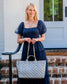 Melissa Tote Bag Black Pearl DQ: Default
