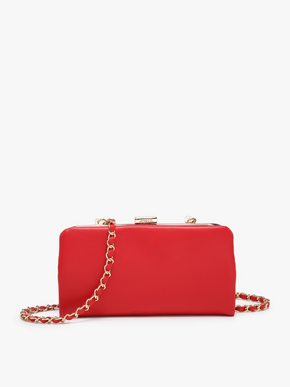Sue Wallet Pouch Crossbody | WL2339 : Gold