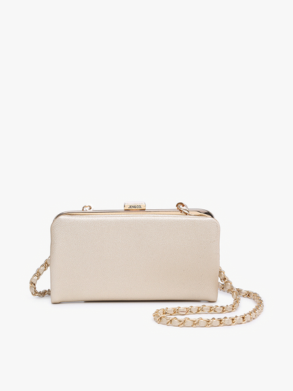 Sue Wallet Pouch Crossbody | WL2339 : Gold