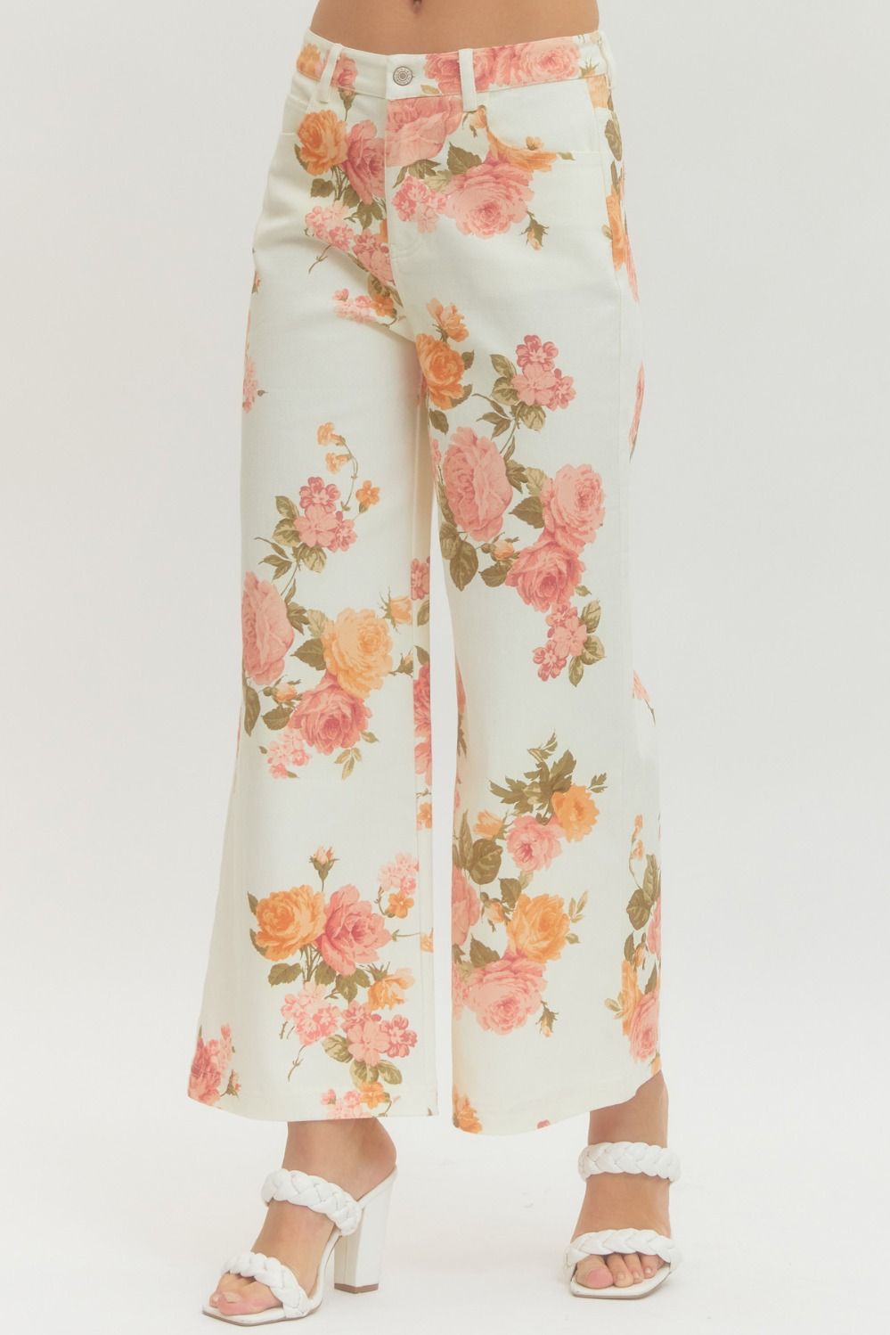 Fara Floral Print Pants