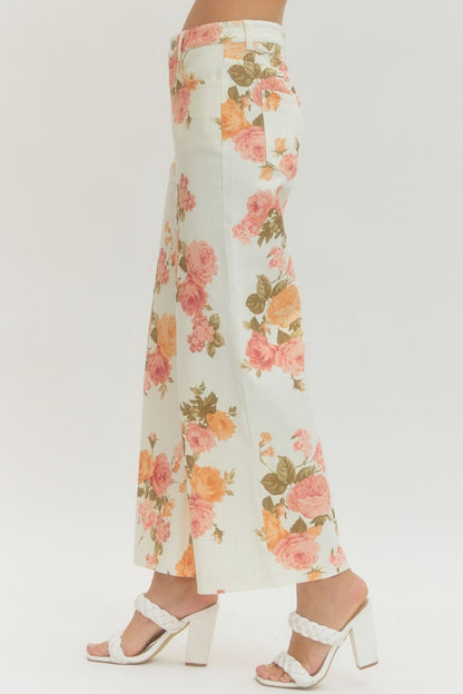 Fara Floral Print Pants