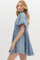 "Elouise" Denim Dress