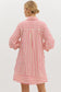 "Mason" Pink Striped Dress