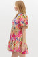 "Flora" Multi Color Dress