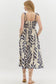 Misha Navy Midi Dress