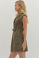 Melody Solid Olive Dress