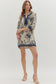 Meredith Navy Dress