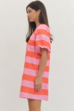 Mara Bold Stripe Mini Dress