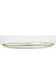 Fontaine Serving platter clear/gold 13.2x8x13.2 - The Perfect Gift Shop & Boutique