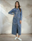 Denim & Pearls Dress
