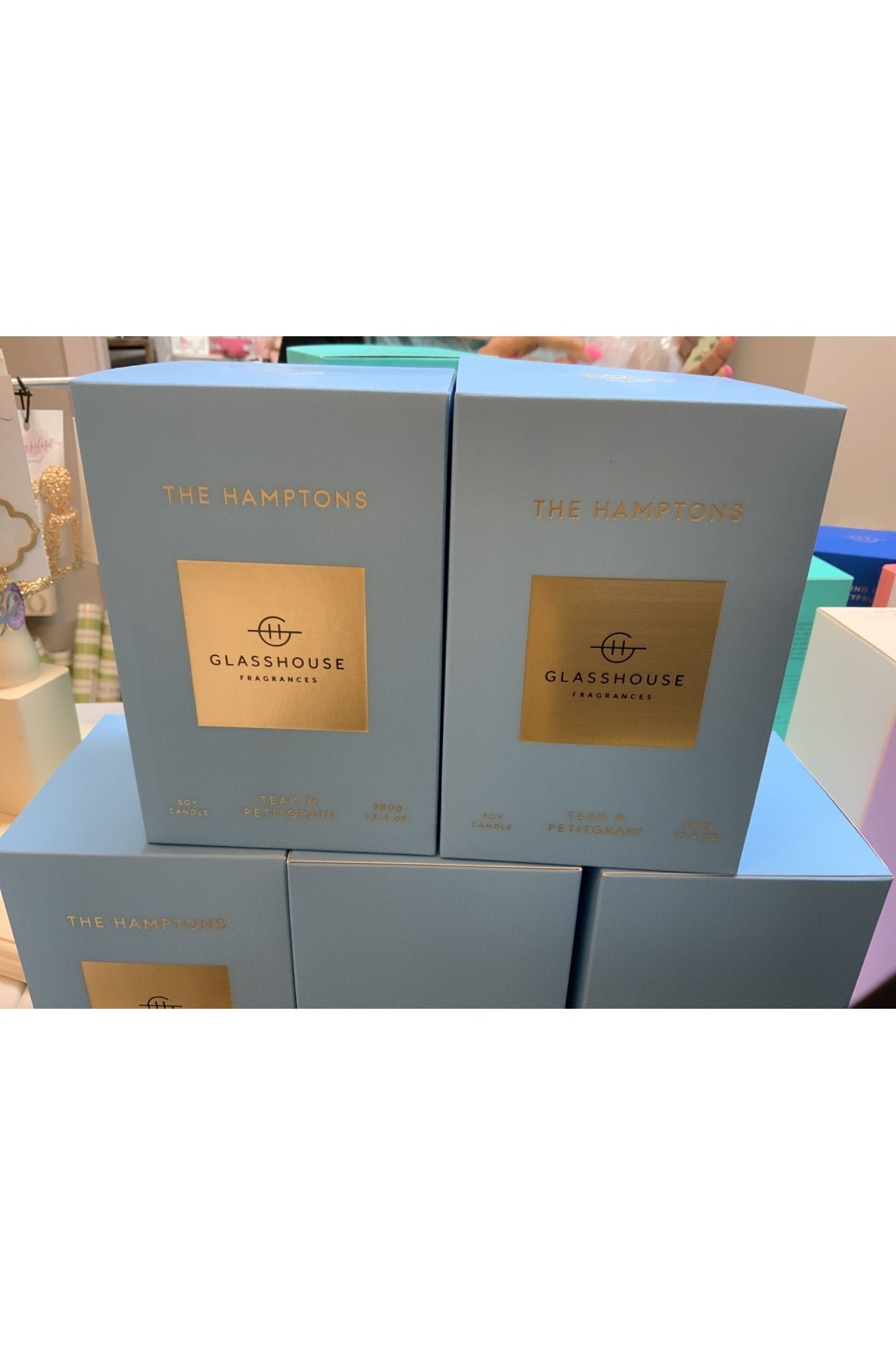 Glasshouse Fragrances 13.4 Oz Candle The Hamptons - The Perfect Gift Shop & Boutique