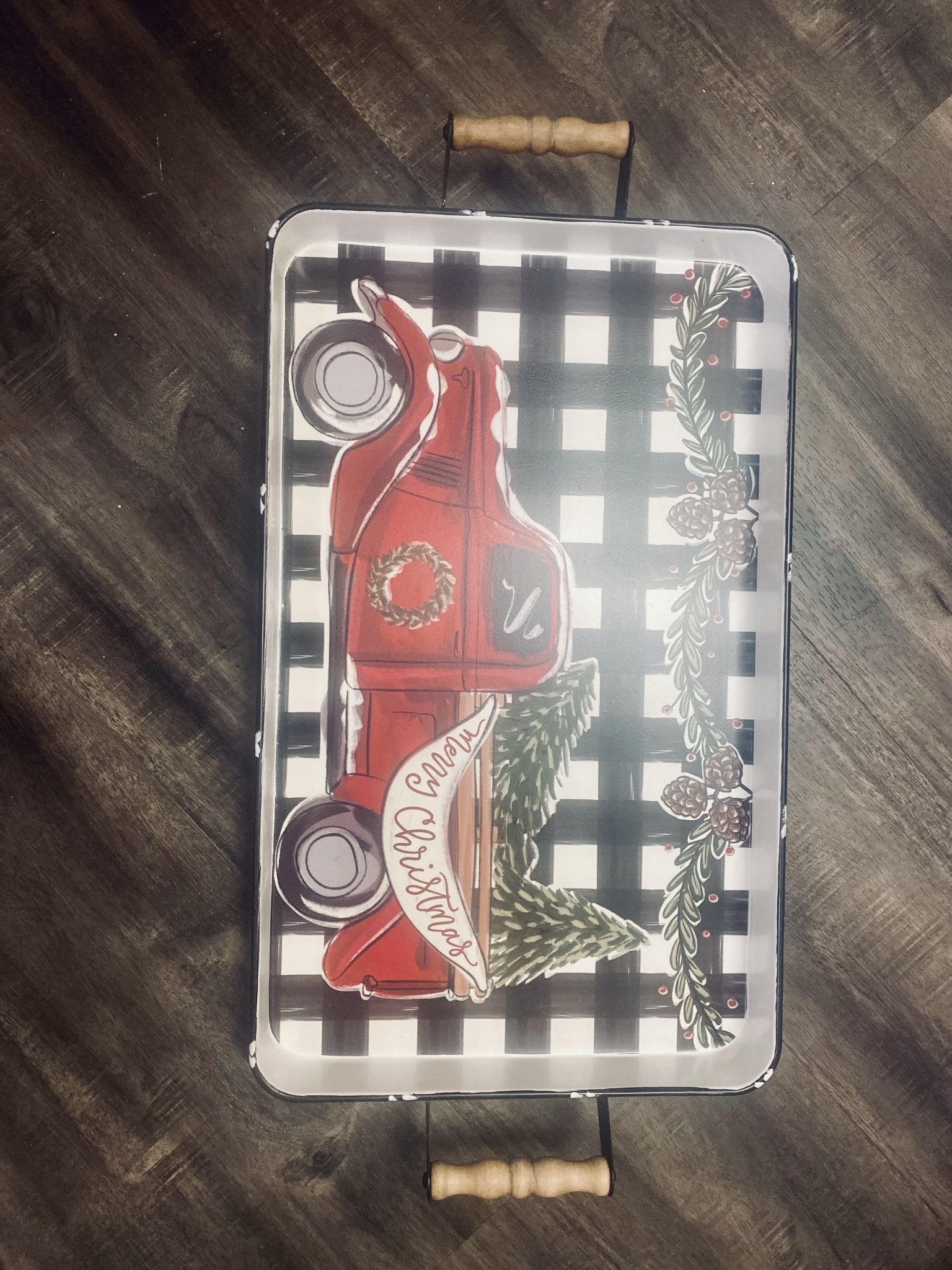 Glory Haus - merry Christmas truck trinket tray - The Perfect Gift Shop & Boutique