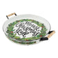 Glory Haus - Merry Christmas Y’all Wreath Enamel Tray - The Perfect Gift Shop & Boutique