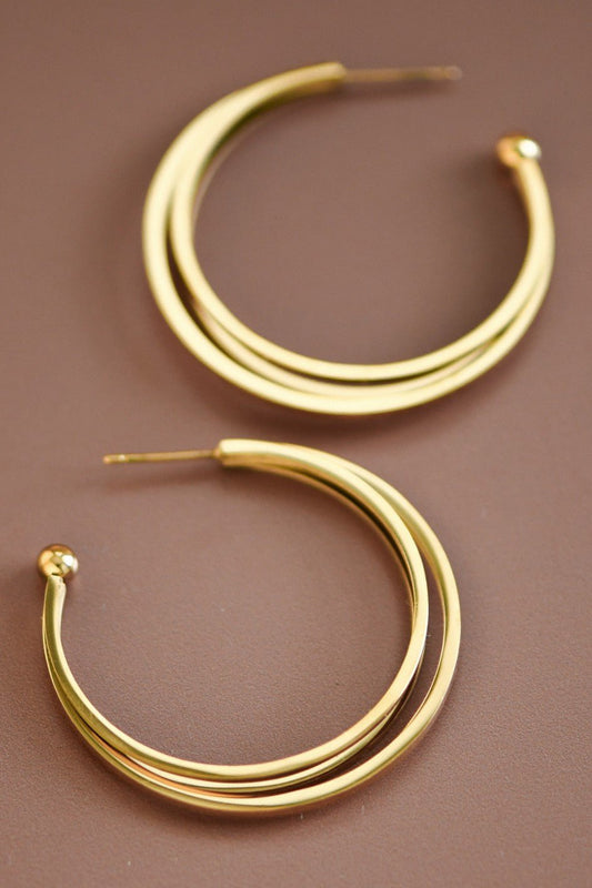 Gold Hoop Earrings - The Perfect Gift Shop & Boutique