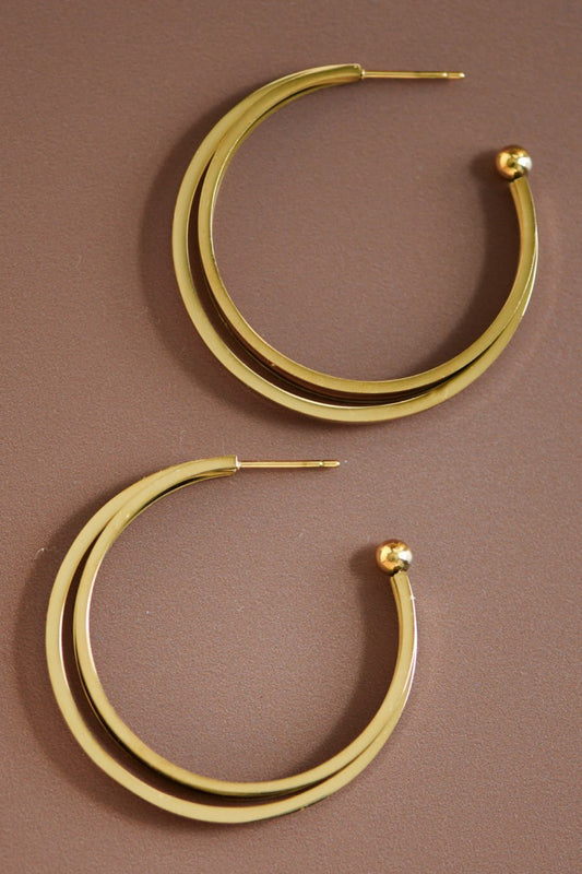 Gold Hoop Earrings - The Perfect Gift Shop & Boutique