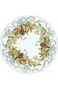 Handpainted Christmas Citrus Wreath Posh Die - Cut Placemat - The Perfect Gift Shop & Boutique