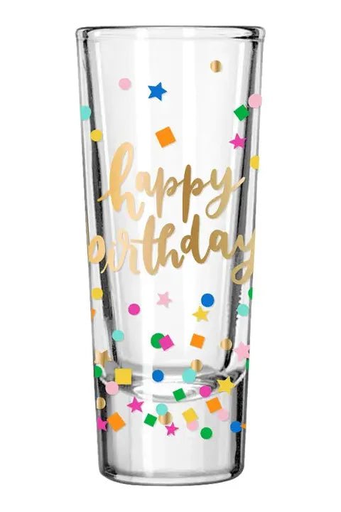 Happy Birthday Shot glasses - The Perfect Gift Shop & Boutique