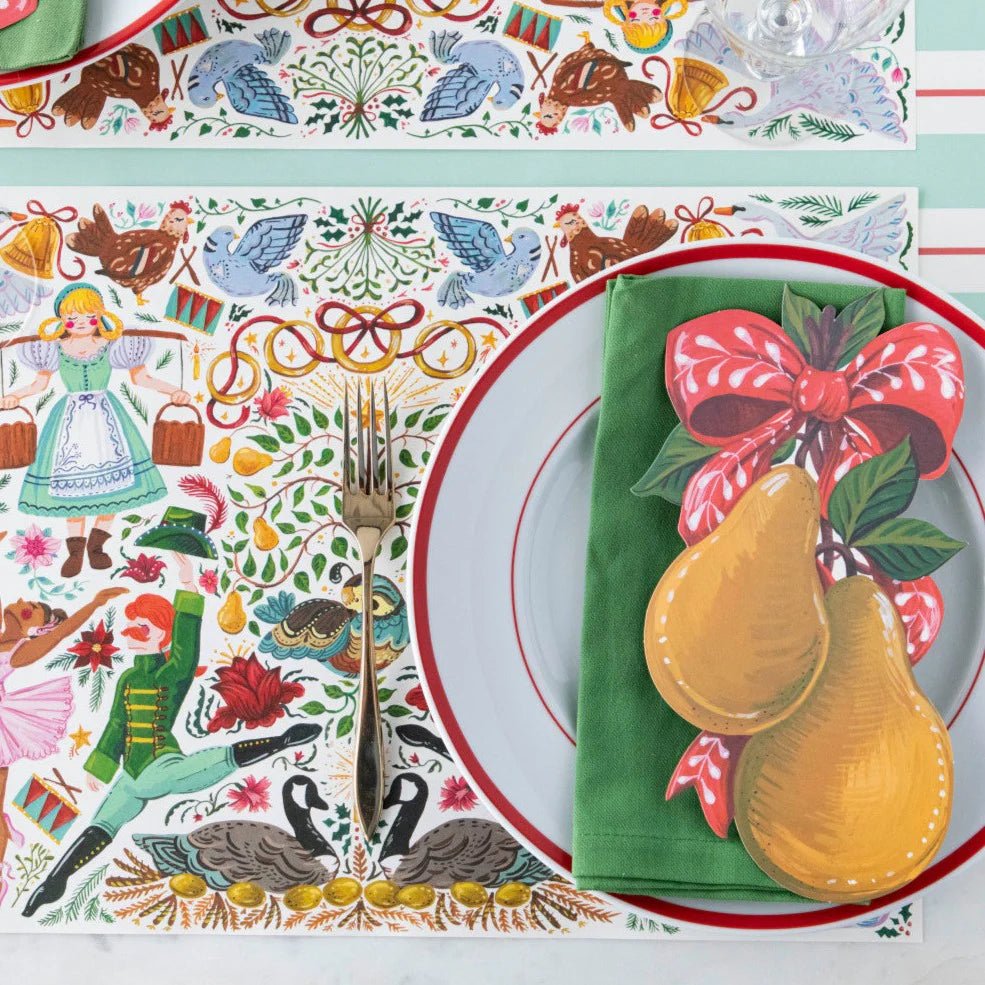 Hester and Cook - "Pears" Holiday Table Accents - The Perfect Gift Shop & Boutique